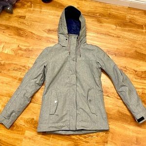 Roxy Dry Flight Light Grey Ski Jacket